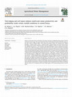 Research paper thumbnail of Tied-ridging and soil inputs enhance small-scale maize productivity and profitability under erratic rainfall conditions in central Kenya