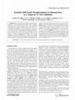 Research paper thumbnail of Essential erbB family phosphorylation in osteosarcoma as a target for CI-1033 inhibition