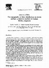 Research paper thumbnail of The topography of thiol distribution on sperm surface: A sensitive marker for human fertility diagnosis