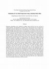 Research paper thumbnail of Simulation of Core Melt Progression Using a Simulant Metal Alloy