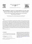 Research paper thumbnail of RELAP5/MOD3.3 analysis of coolant depletion tests after safety injection failure during a large-break loss-of-coolant accident