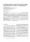 Research paper thumbnail of Optimized Numerical Annular Flow Dryout Model Using the Drift-Flux Model in Tube Geometry