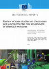 Research paper thumbnail of Review of case studies on the human and environmental risk assessment of chemical mixtures