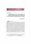 Research paper thumbnail of Mediating Role of Perceived Social Support from Teacher in Relation to Dark Tried Personality, and Social Comparison with Bullying Behavior in Females