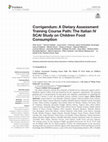 Research paper thumbnail of Corrigendum: A Dietary Assessment Training Course Path: The Italian IV SCAI Study on Children Food Consumption