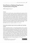 Research paper thumbnail of From Heretic to Hedonist: Kang Youwei's Transformation of Yang Zhu