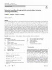 Research paper thumbnail of A numerical method for real elastic contacts subjected to normal and tangential loading