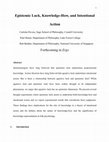 Research paper thumbnail of Epistemic Luck, Knowledge-How, and Intentional Action