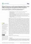 Research paper thumbnail of Students’ Preferences and Perceptions Regarding Online versus Offline Teaching and Learning Post-COVID-19 Lockdown