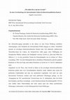 Research paper thumbnail of CfP: „Wie hältst Du es mit der Gewalt?“  Zu einer Gretchenfrage der internationalen Linken im historisch-politischen Kontext