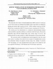 Research paper thumbnail of Kinetic Models Study of Hydrodesulphurization Vacuum Distillate Reaction