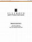 Research paper thumbnail of Incidental Catch of Salmonids in Commercial Gill Nets in Illinois Project