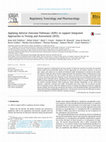 Research paper thumbnail of Applying Adverse Outcome Pathways (AOPs) to support Integrated Approaches to Testing and Assessment (IATA)