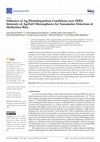 Research paper thumbnail of Influence of Ag Photodeposition Conditions over SERS Intensity of Ag/ZnO Microspheres for Nanomolar Detection of Methylene Blue