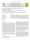 Research paper thumbnail of Synthesis of crumpled nanosheets of polymeric carbon nitride from melamine cyanurate