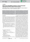 Research paper thumbnail of High Energy Ball-Milling Synthesis of Nanostructured Ag-Doped and BiVO4-Based Photocatalysts