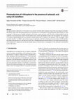 Research paper thumbnail of Photoreduction of 4-Nitrophenol in the presence of carboxylic acid using CdS nanofibers