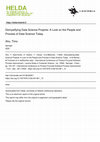 Research paper thumbnail of Demystifying Data Science Projects: A Look on the People and Process of Data Science Today