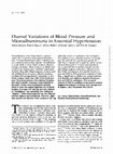 Research paper thumbnail of Diurnal Variations of Blood Pressure and Microalbuminuria in Essential Hypertension