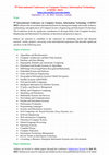 Research paper thumbnail of Call For paper - 9th International Conference on Computer Science, Information Technology (CSITEC 2023)