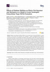 Research paper thumbnail of Effects of Diabetes Mellitus on Fibrin Clot Structure and Mechanics in a Model of Acute Neutrophil Extracellular Traps (NETs) Formation