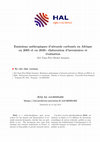 Research paper thumbnail of D’Inventaires et Évaluation