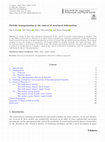 Research paper thumbnail of Periodic homogenization in the context of structured deformations