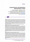 Research paper thumbnail of Congresswomen and Substantive Representation in Brazil