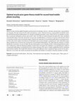 Research paper thumbnail of Optimal recycle price game theory model for second-hand mobile phone recycling