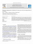 Research paper thumbnail of Electronic stopping power of polymers for heavy ions in the ion energy domain of LSS theory