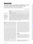 Research paper thumbnail of Progressive cardiac hypertrophy and dysfunction in atrial natriuretic peptide receptor (GC-A) deficient mice