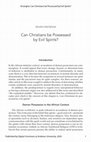 Research paper thumbnail of Can Christians be Possessed by Evil Spirits?