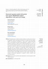 Research paper thumbnail of Structural equation model with partial least square (SEM-PLS) of place dependence with land used change