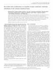 Research paper thumbnail of Reversible redox modifications of ryanodine receptor ameliorate ventricular arrhythmias in the ischemic-reperfused heart