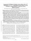 Research paper thumbnail of Angiotensin II–Induced Oxidative Stress Resets the Ca 2+ Dependence of Ca 2+ –Calmodulin Protein Kinase II and Promotes a Death Pathway Conserved Across Different Species