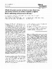 Research paper thumbnail of Effects of graded exercise on blood pressure, heart rate, and plasma hormones in cardiac transplant recipients before and during antihypertensive therapy