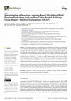 Research paper thumbnail of Interpretation of Machine-Learning-Based (Black-box) Wind Pressure Predictions for Low-Rise Gable-Roofed Buildings Using Shapley Additive Explanations (SHAP