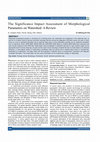 Research paper thumbnail of The Significance Impact Assessment of Morphological Parameters on Watershed: A Review