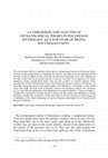 Research paper thumbnail of A COMPARISON AND ANALYSIS OF ESCHATOLOGICAL THEMES IN POLYNESIAN MYTHOLOGY AS A SURVIVOR OF PROTO-POLYNESIAN UNITY