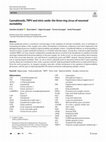 Research paper thumbnail of Cannabinoids, TRPV and nitric oxide: the three ring circus of neuronal excitability