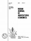 Research paper thumbnail of Capital Formation in Indian Agriculture: Recent Trends