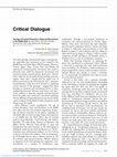 Research paper thumbnail of Critical Dialogue on the Arab Uprisings