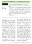 Research paper thumbnail of The limits to population density in birds and mammals