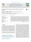 Research paper thumbnail of Photocatalytic fabrics based on reduced graphene oxide and TiO2 coatings