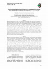 Research paper thumbnail of PENGARUH PEMBERIAN ROOTONE-F DAN SUMBER BAHAN SETEK PADA PERTUMBUHAN SETEK KRATOM (Mitragyna speciosa Korth)