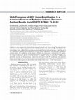 Research paper thumbnail of High frequency ofMYCgene amplification is a common feature of radiation-induced sarcomas. Further results from EORTC STBSG TL 01/01