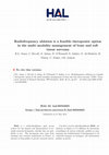 Research paper thumbnail of Radiofrequency ablation is a feasible therapeutic option in the multi modality management of sarcoma