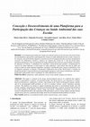 Research paper thumbnail of Conceção e Desenvolvimento de uma Plataforma para a Participação das Crianças na Saúde Ambiental das suas Escolas