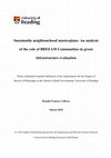 Research paper thumbnail of Sustainable neighbourhood masterplans: an analysis of the role of BREEAM Communities in green infrastructure evaluation