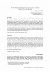 Research paper thumbnail of Transmissão De Preços Ao Longo Das Cadeias Produtivas Do Brasil